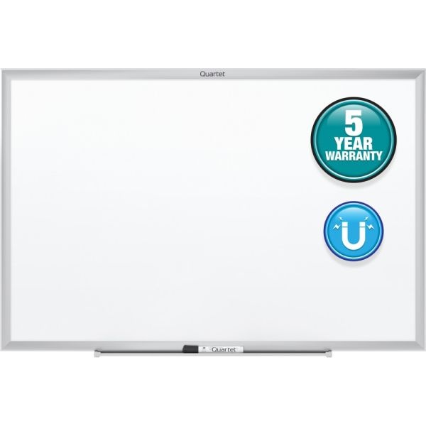 Quartet Classic Magnetic Dry-Erase Whiteboard, 72" X 48", Aluminum Frame With Silver Finish
