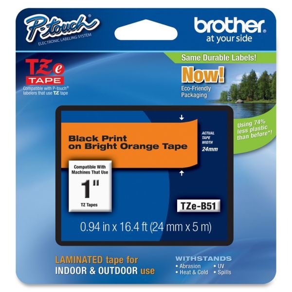 Brother P-Touch Tze Standard Label Tape Cartridge