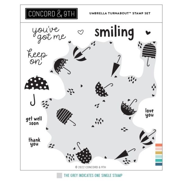 Concord & 9Th Clear Stamps 6"X6"