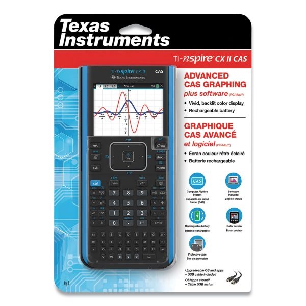 Texas Instruments Nspire Cx Ii Cas Graphing Calculator