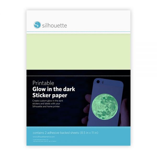 Silhouette Printable Scratch-Off Sticker Sheets 8.5X11