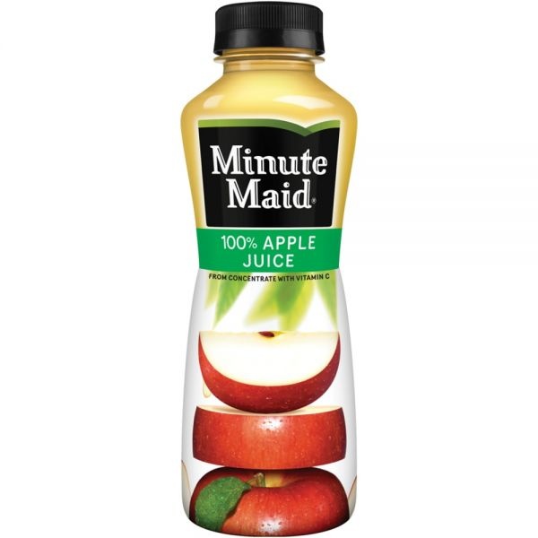 Minute Maid Apple Juice, 12 Oz, Pack Of 24
