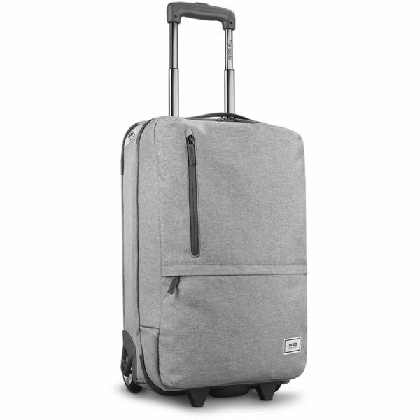 Solo Re:Treat Travel/Luggage Case (Carry On) Travel Essential - Gray