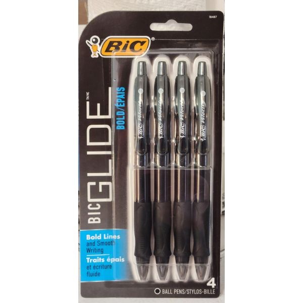 Bic Velocity Bold Pens 4/Pkg