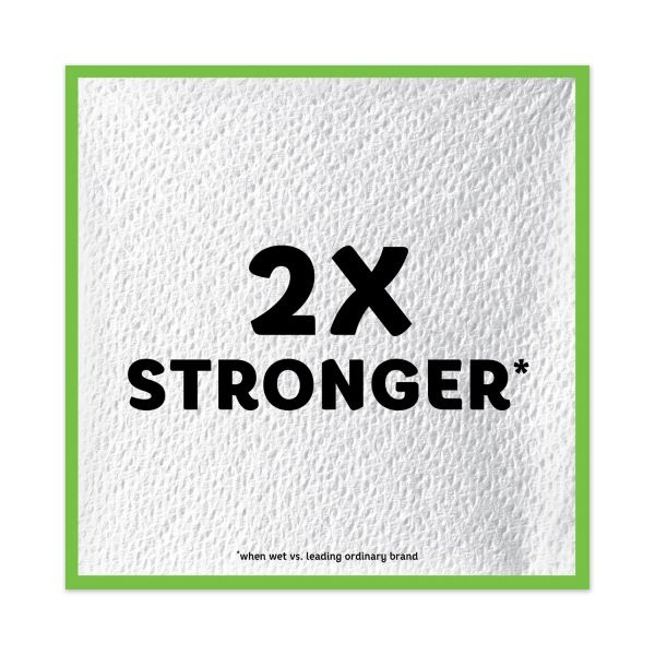 Bounty Quilted Napkins, 1-Ply, 12.1 X 12, White, 100/Pack, 20 Packs Per Carton