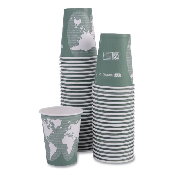 Eco-Products 12 Oz World Art Hot Beverage Cups
