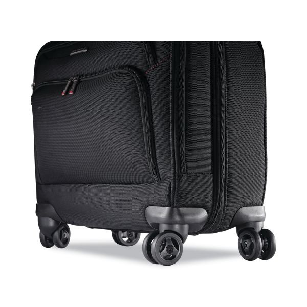 Samsonite Xenon 3 Spinner Mobile Office, Fits Devices Up To 15.6", Ballistic Polyester, 13.25 X 7.25 X 16.25, Black