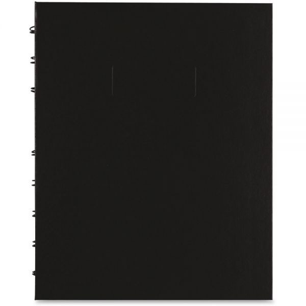 Blueline Notepro Quad Computation Notebook, Data-Lab-Record Format, Narrow Rule/Quadrille Rule, Black Cover, 9.25 X 7.25, 96 Sheets
