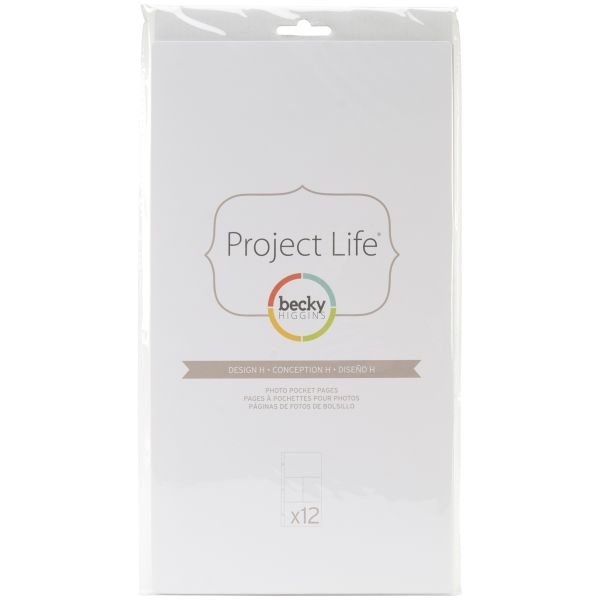 Project Life Photo Pocket Pages 12/Pkg