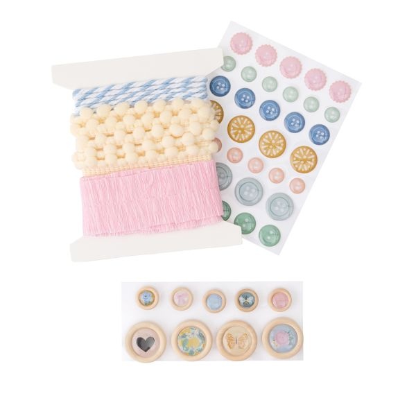 Maggie Holmes Parasol Embellishment Mix 72/Pkg