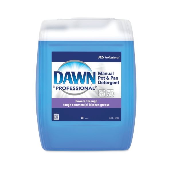 Dawn Professional Manual Pot/Pan Dish Detergent, Original Scent, Five