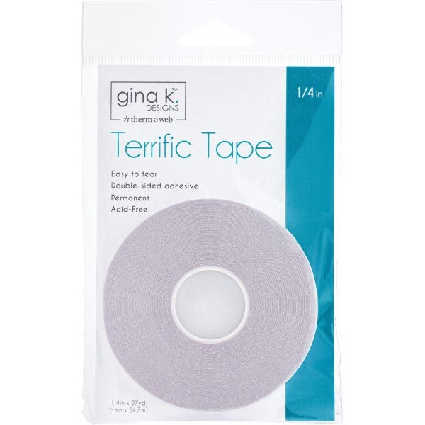 Gina K Terrific Tape 1/4"X27yds