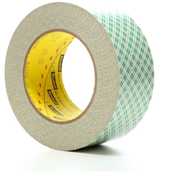 3M Double-Coated Paper Tape, 2" X 36 Yd, Natural