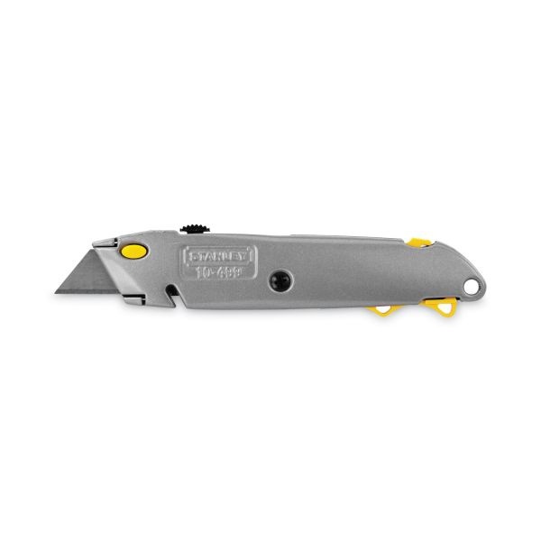 Stanley-Bostitch Quick Change Utility Knife, 6 3/8", Yellow