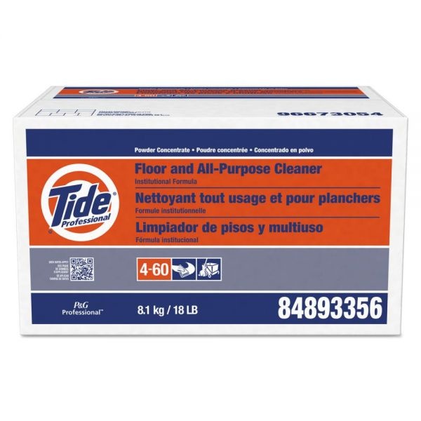 Tide Professional Floor And AllPurpose Cleaner, 18Lb Box