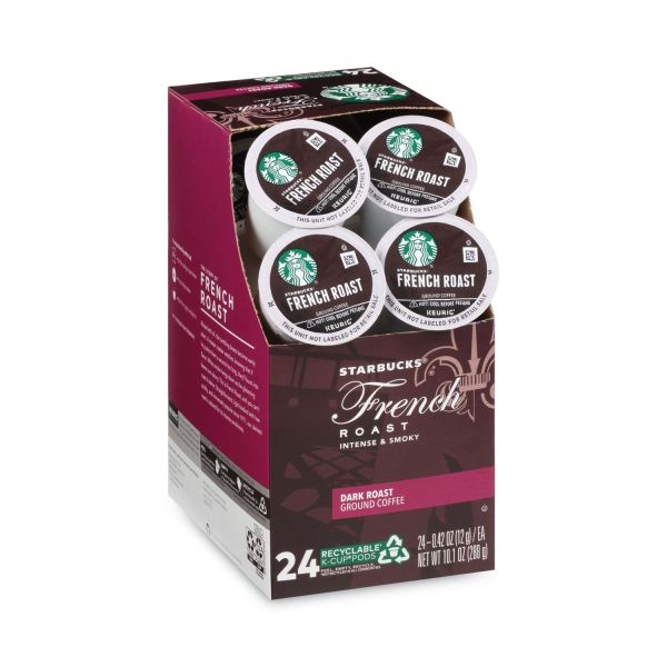 Starbucks French Roast K-Cups, 24/Box