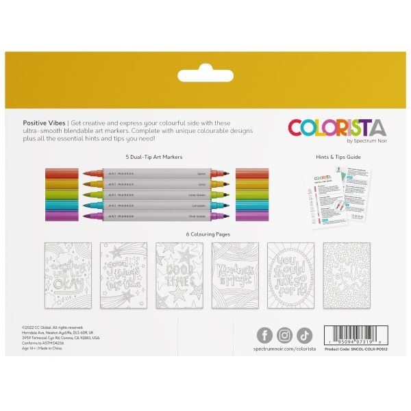 Spectrum Noir Colorista Colouring Kit 12/Pkg