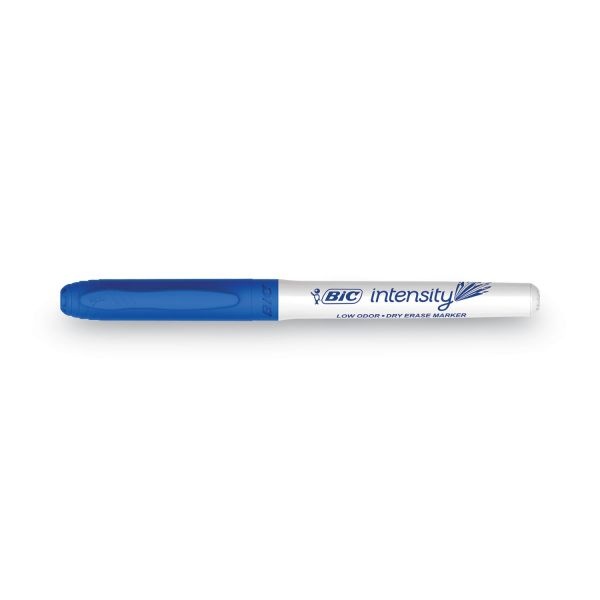 Bic Intensity Low Odor Fine Point Dry Erase Marker Value Pack, Fine Bullet Tip, Assorted Colors, 30/Set