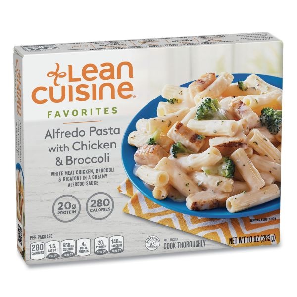 Lean Cuisine Favorites Alfredo Pasta With Chicken And Broccoli, 10 Oz Box, 3 Boxes/Pack