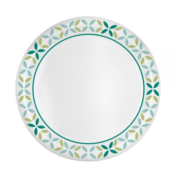 Highmark Paper Plates, 7", Printed White, Pack Of 125