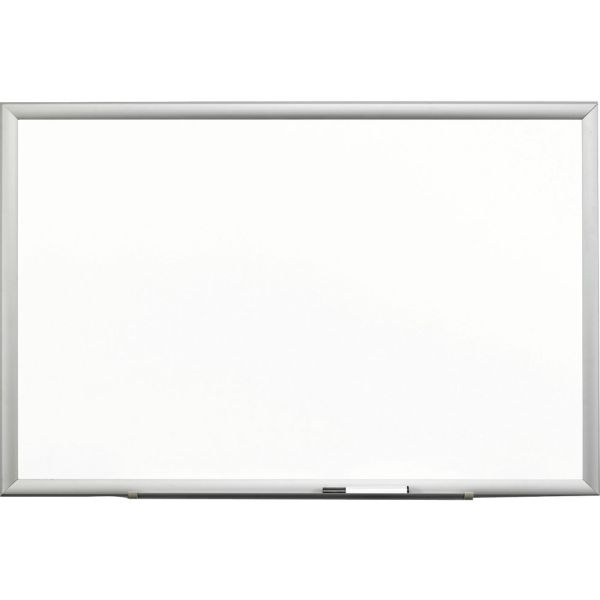 3M Magnetic Dry Erase Whiteboard, 72" X 48", Aluminum Frame With Silver Finish