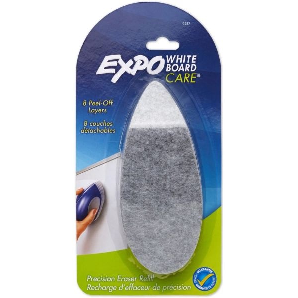 Expo Dry-Erase Felt Eraser Replacement Pad, Precision Point