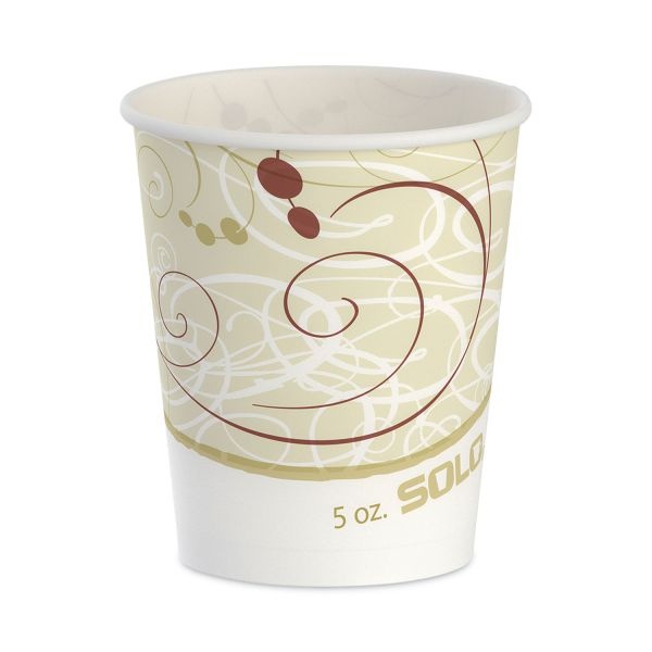 Symphony Design Paper Water Cups, 5 Oz, 100/Pack