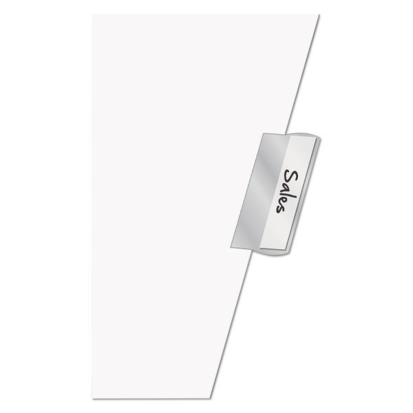 Cardinal Paper Insertable Dividers, 8-Tab, Clear Tab, 11 X 17, 1 Set