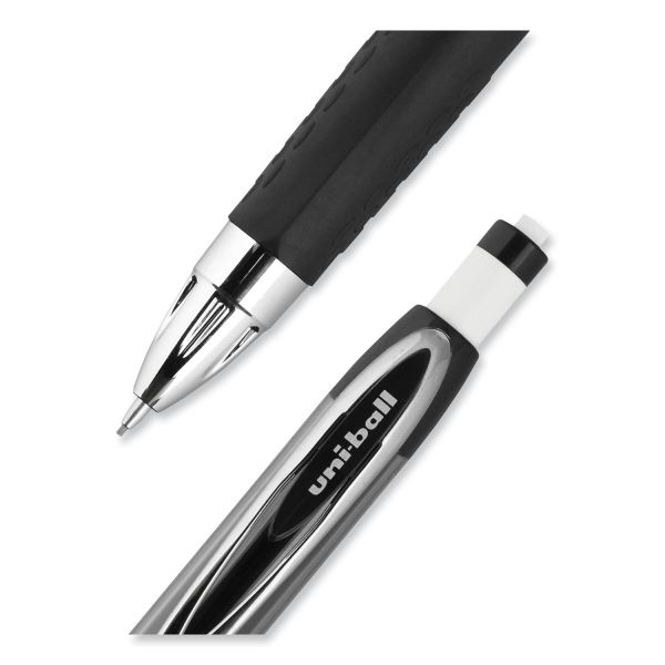 Uniball 207 Mechanical Pencil, 0.7 Mm, Hb (#2), Black Lead, Black Barrel, Dozen