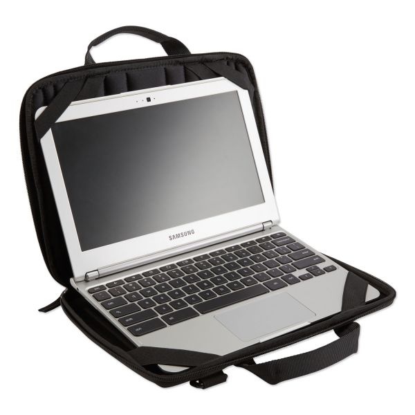 Case Logic Guardian Work-In Case With Pocket, Fits Devices Up To 13.3", Polyester, 13 X 2.4 X 9.8, Black