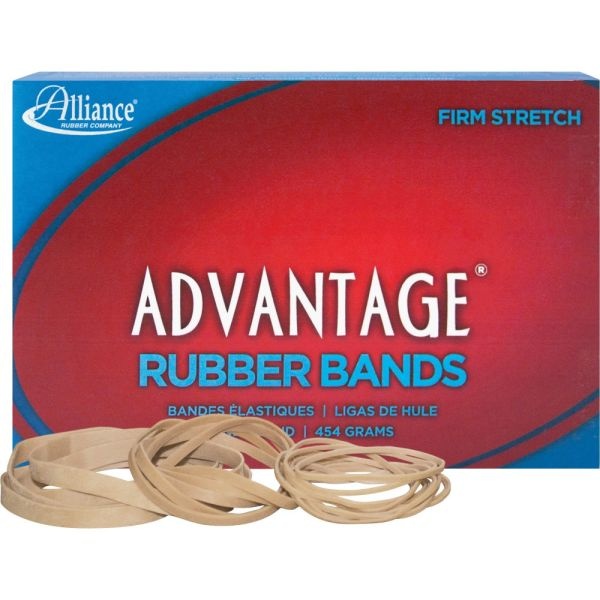 Alliance Advantage Rubber Bands In 1-Lb Box, #54, Assorted Sizes