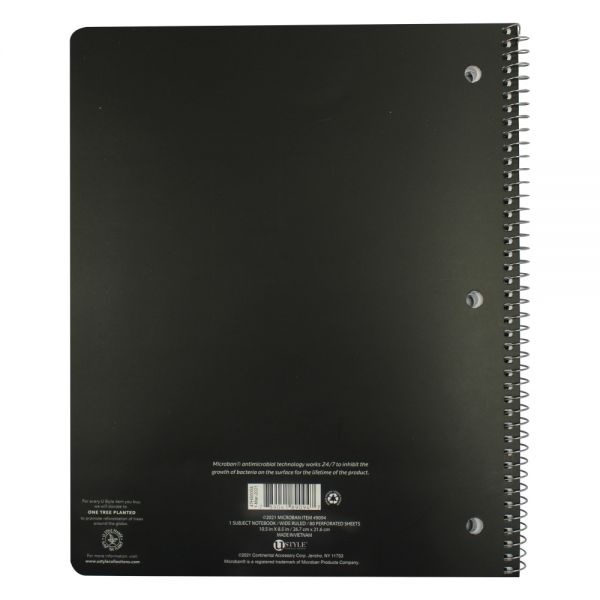 U Style Antimicrobial Notebook With Microban Antimicrobial Protection ...