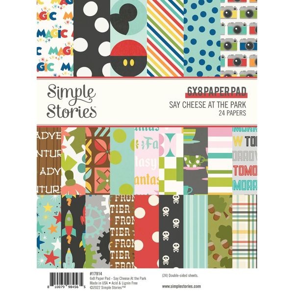 Simple Stories Double-Sided Paper Pad 6"X8" 24/Pkg