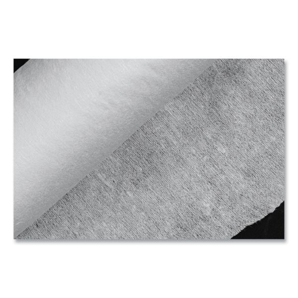Tablemate Linen-Soft Non-Woven Polyester Banquet Roll, Cut-To-Fit, 40" X 50Ft, White