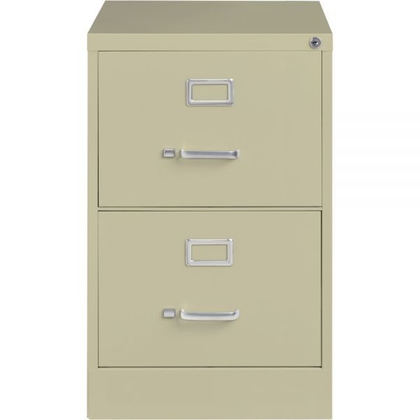 Lorell 2 Drawer Vertical File Cabinet