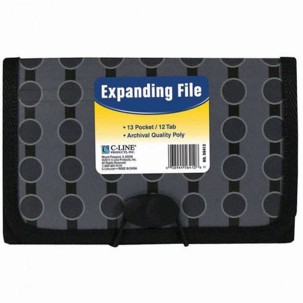 13-Pocket Coupon Expanding File