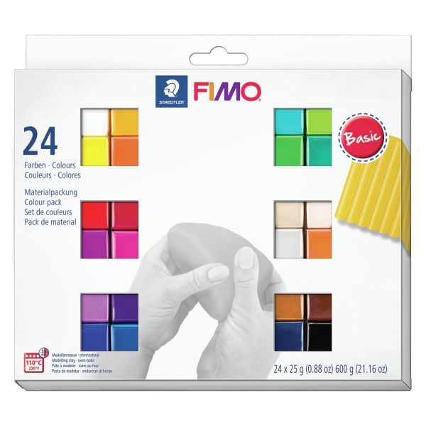 Fimo Professional Soft Polymer Clay 24/Pkg