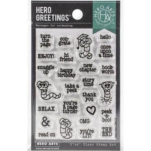 Hero Arts Clear Stamps 3"X4"