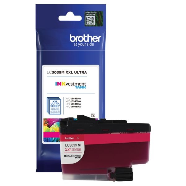 Brother Genuine Lc3039m Ultra High-Yield Magenta Inkvestment Tank Ink Cartridge