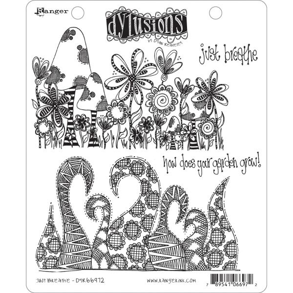 Dyan Reaveley's Dylusions Cling Stamp Collections 8.5"X7"