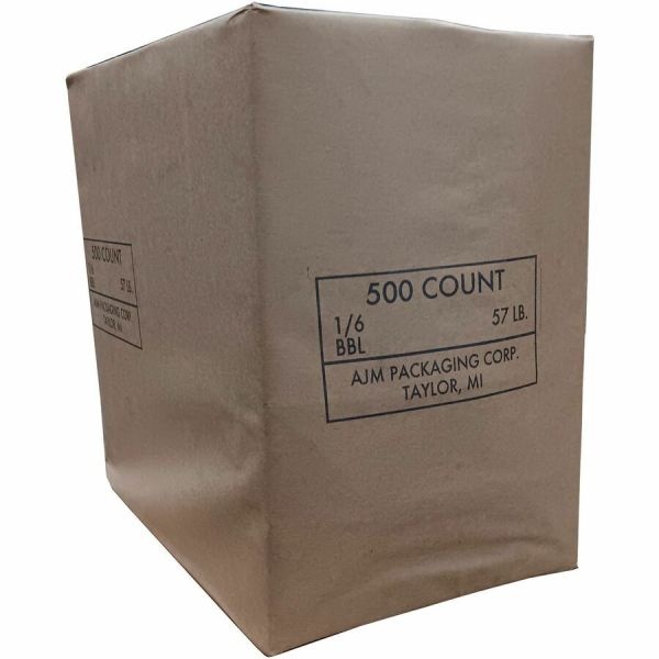 The Bag Company General Grocery Kraft Paper Bags, 17" X 12" X 7", Brown, Bundle Of 500 Bags
