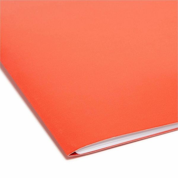 Smead Organized Up Heavyweight Vertical File Folders, 8-1/2" X 11", Assorted Colors, Pack Of 6 Folders