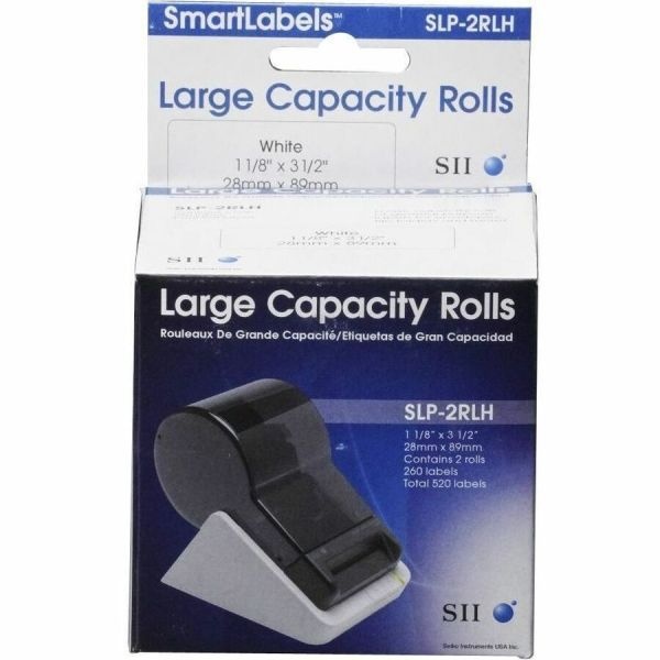 Seiko Smartlabel Slp-2Rlh High-Capacity White Address Labels