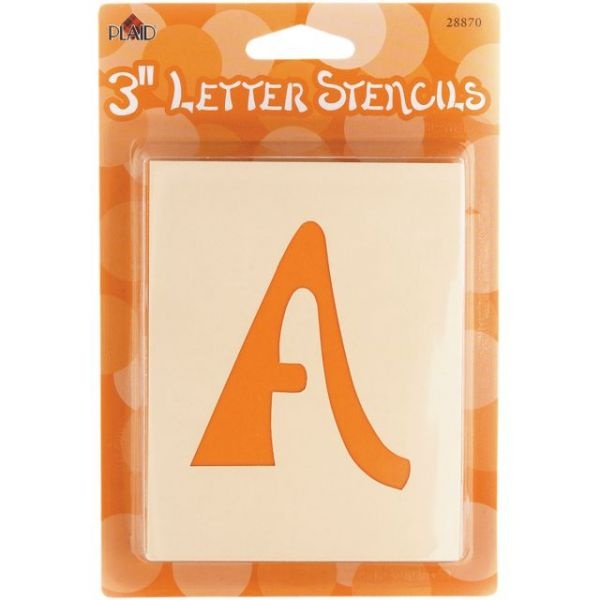 Mailbox Letter Stencils for Signs, Crafts, and Scrapbooking