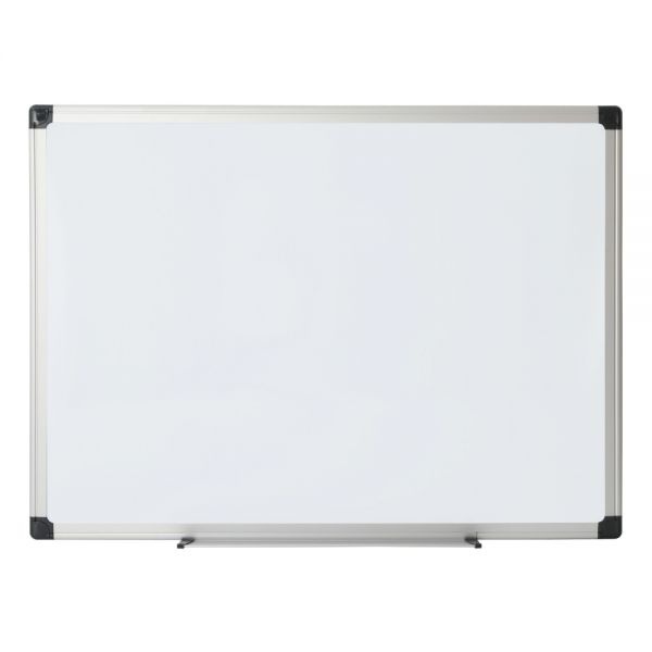Non-Magnetic Melamine Dry-Erase Whiteboard, 36" X 48", Aluminum Frame With Silver Finish