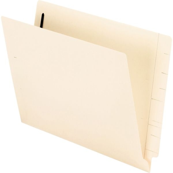 Pendaflex End Tab Expansion Folders With Fasteners, 3/4" Expansion, 8-1/2" X 11", Manila, Box Of 50 Folders