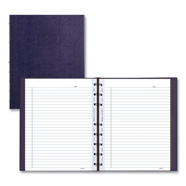Blueline Miraclebind Notebook, 1-Subject, Medium/College Rule, Purple Cover, (75) 9.25 X 7.25 Sheets