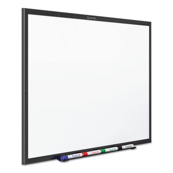 Quartet Classic Series Total Erase Dry Erase Boards, 36 X 24, White Surface, Black Aluminum Frame