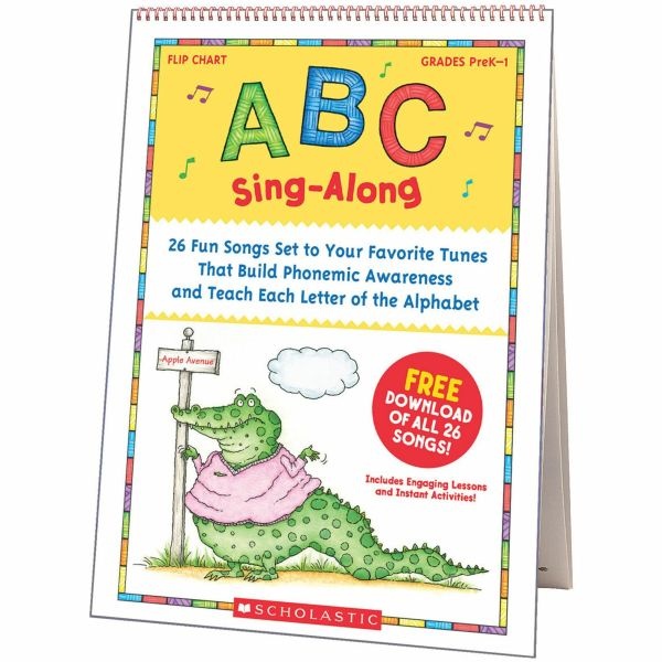 Scholastic Abc Sing-Along Flip Chart
