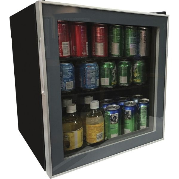 Avanti 1.6 Cubic Foot Beverage Cooler - 1.60 Ft³ - Reversible - 1.60 Ft³ Net Refrigerator Capacity - 120 V Ac - 265 Kwh Per Year - Glass Door - Freestanding